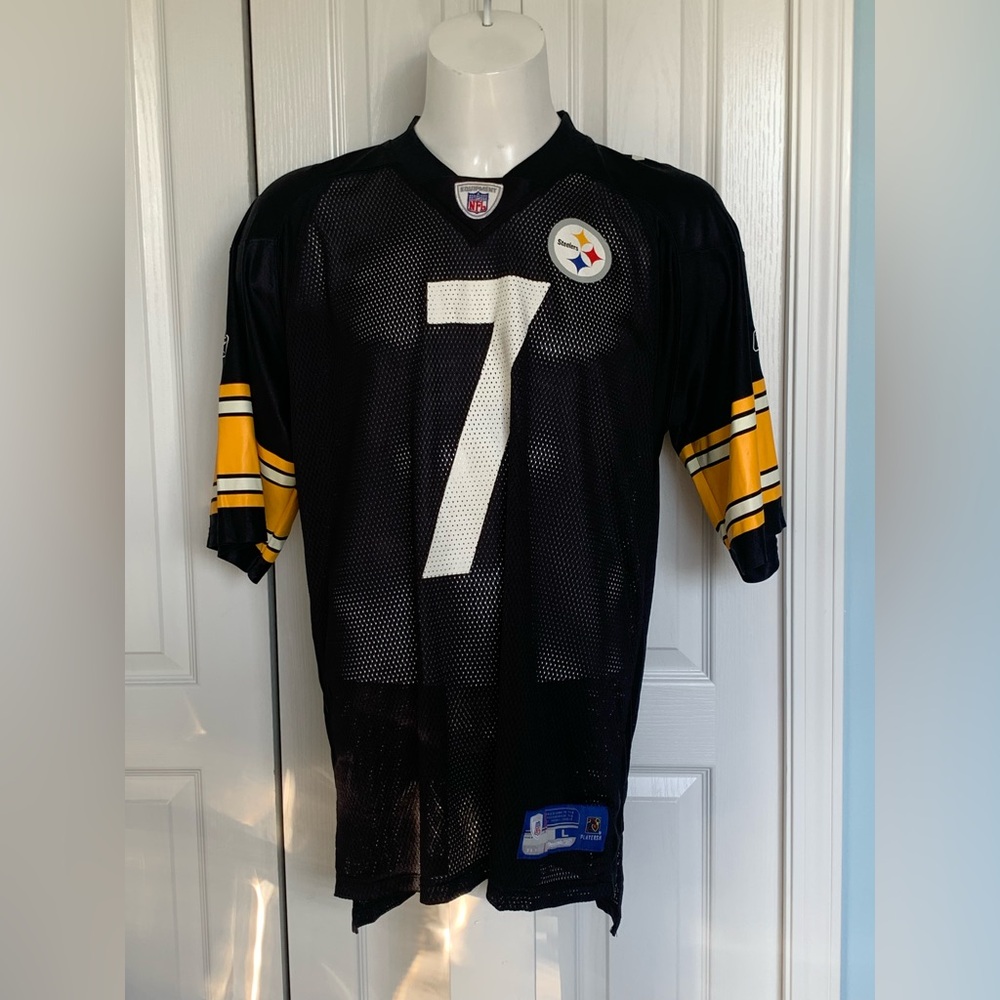 Reebok Black Mesh NFL Equipment Jersey Label Detail